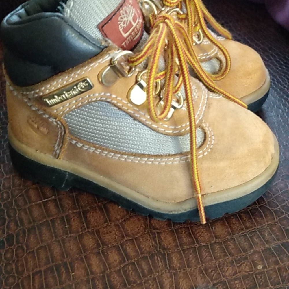 Timberland Toddler Field Boots Leather Shoes 6